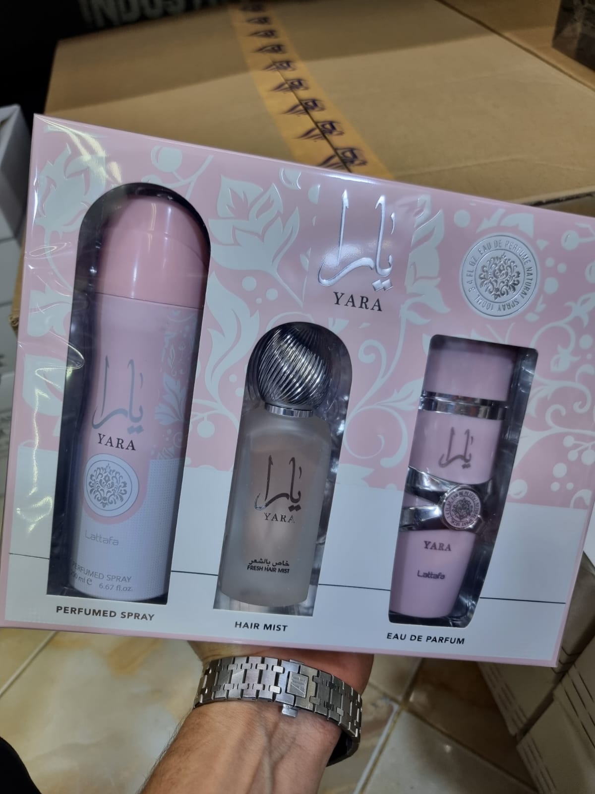 GIFT YARA - LATTAFA - PARFUM+DEO+HAIR MIST