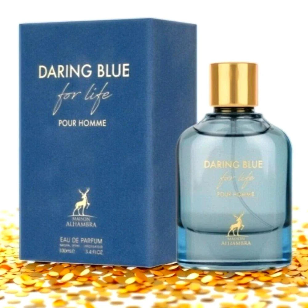 Daring Blue for Life pour homme – 100ml – Maison Alambra