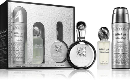 GIFT FAKHAR LATAFA MEN - PARFUM+DEO+HAIR MIST