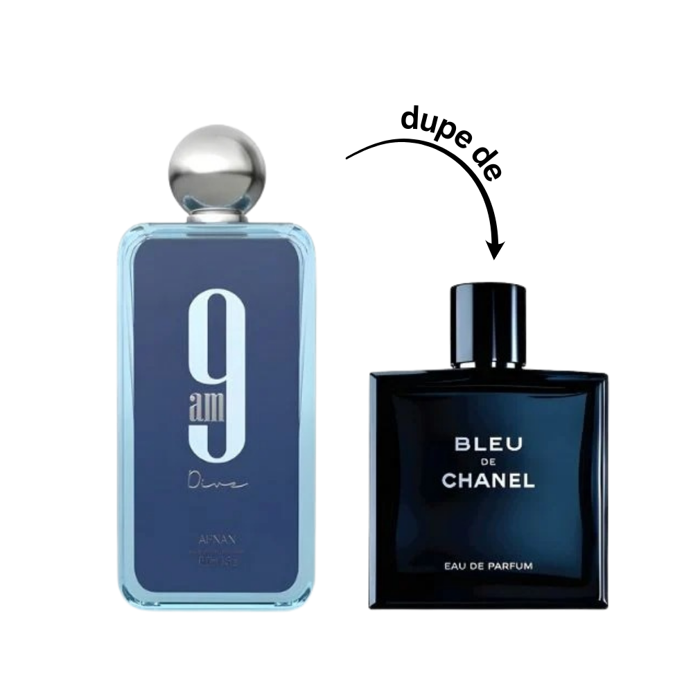 AFNAN – 9AM Dive une élégance aquatique rafraîchissanter Eau de Parfum Unisexe – 100ml