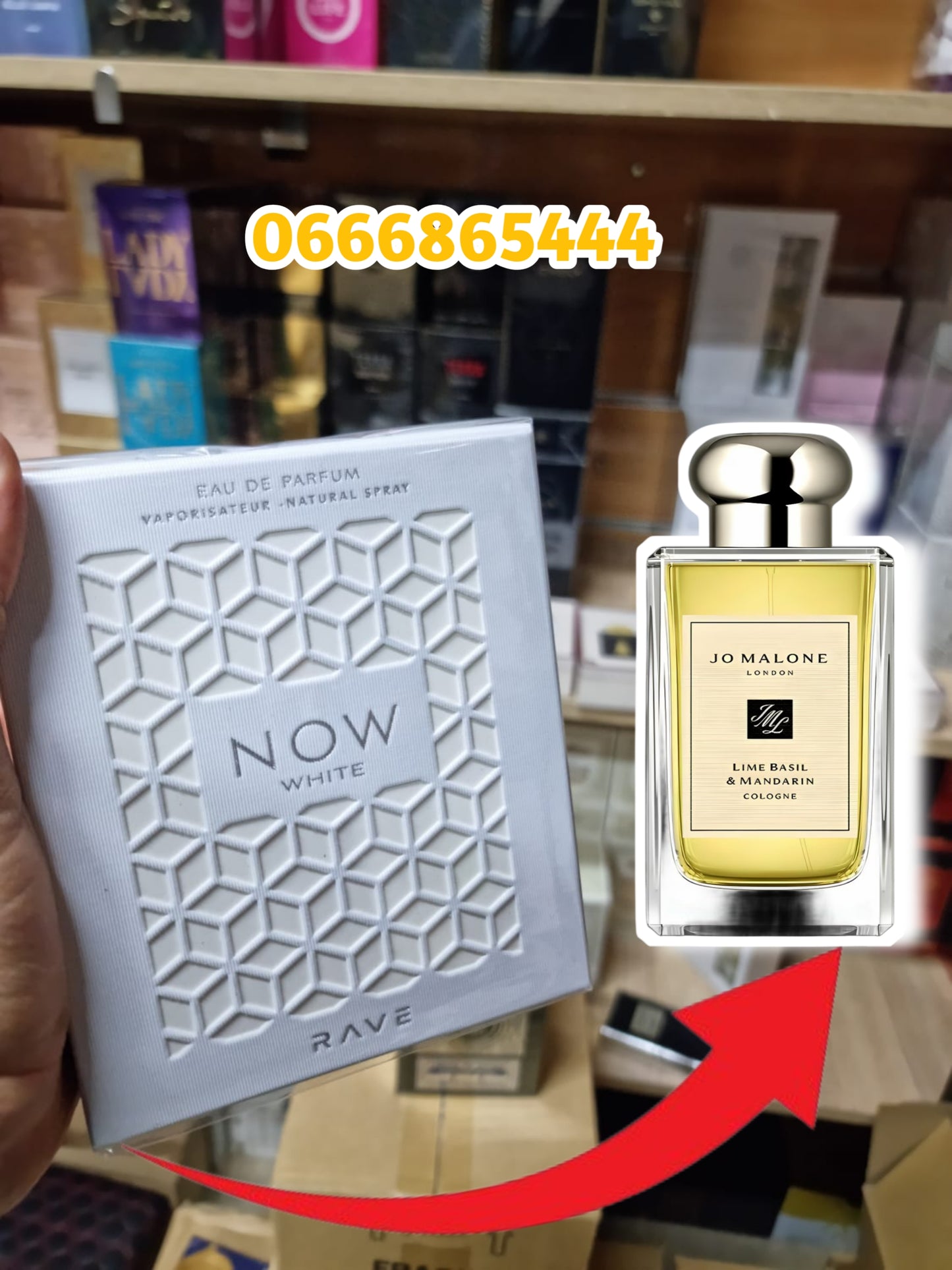 Now White Rave Parfum Unisexe 100ml
