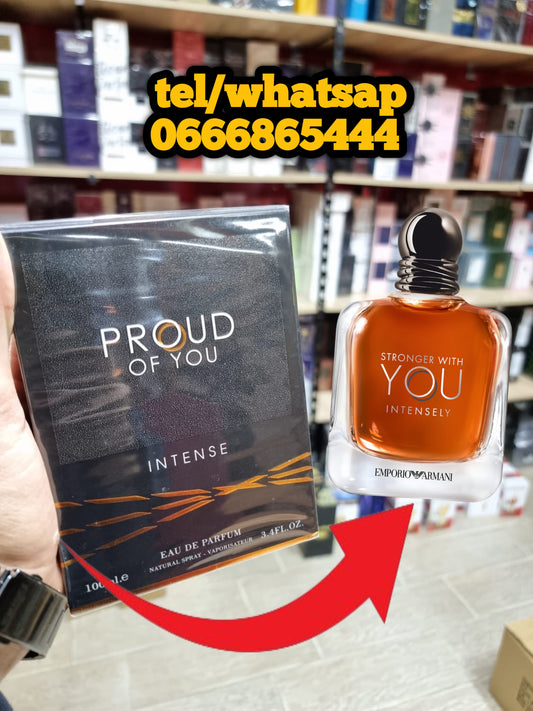 Proud Of You Intense Fragrance World Parfum Homme 100ml