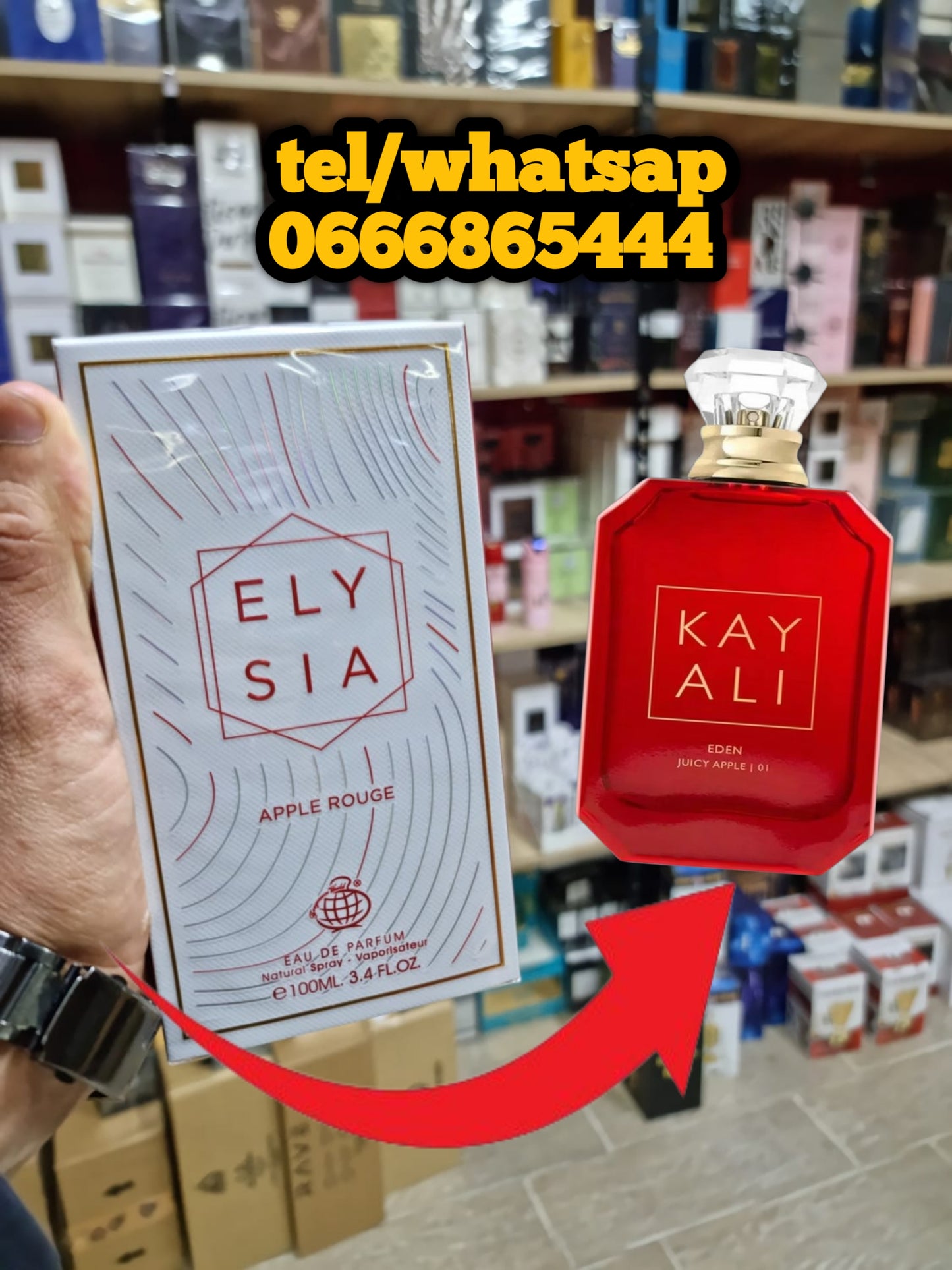 Fragrance World
Elysia Apple Rouge Fragrance World Parfum Femme 100ml