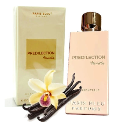 Predilection Vanilla THE ESSENTIALS Paris Bleu
Eau de Parfum Pour Femme 100 ml