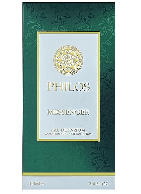 Maison Alhambra Philos Messenger for Unisex Eau de Parfum Spray, 3.4 Ounce / 100 ml