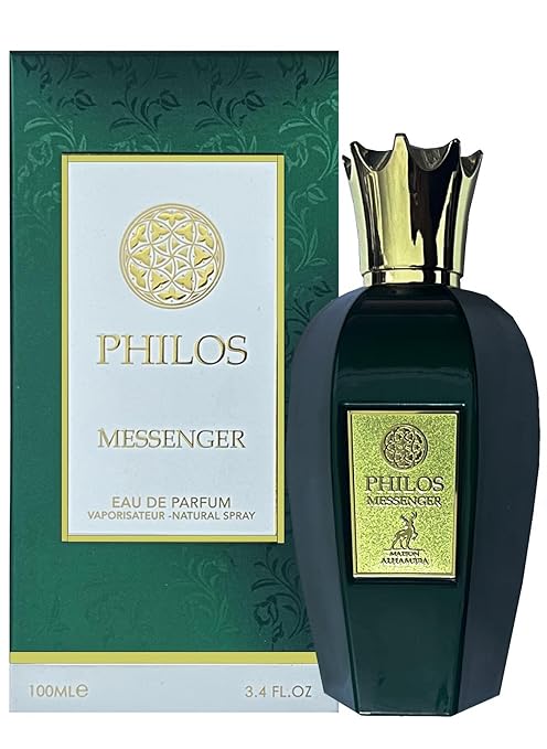 Maison Alhambra Philos Messenger for Unisex Eau de Parfum Spray, 3.4 Ounce / 100 ml