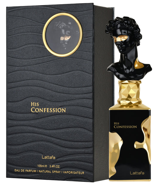 Eau de Parfum His Confession – Lattafa – 100 ml