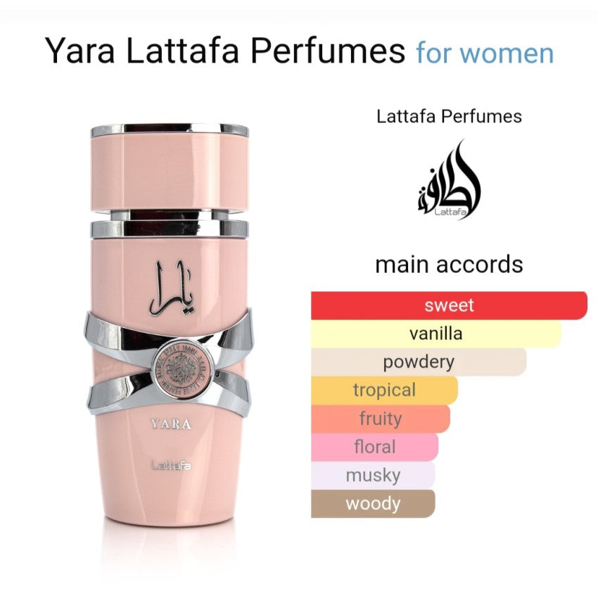 Yara pour femme - Eau de parfum - 100 Ml