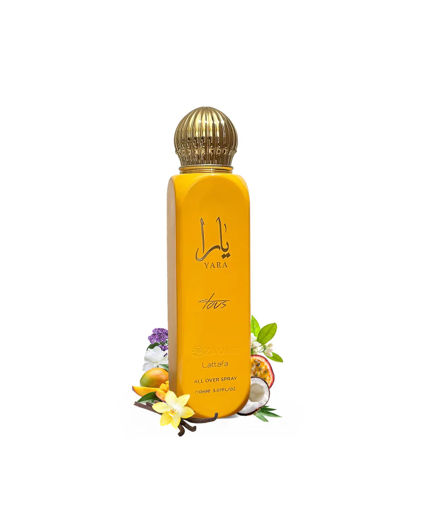 BRUME SPRAY ALL OVER LATTAFA YARA TOUS 150ML