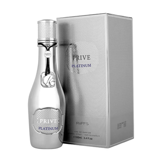 Privè Platinum Silver Riiffs Parfum Unisexe 100ml