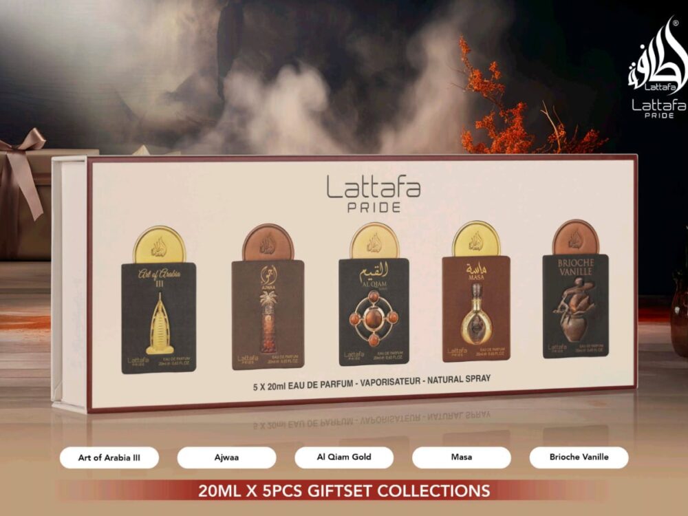 GIFT LATTAFA PRIDE COLLECTION 20ML 5 PARFUM ART OF ARABIA 3
