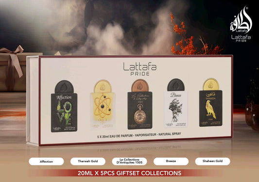 GIFT LATTAFA PRIDR COLLECTION 20ML 5PARFUM AFFECTION