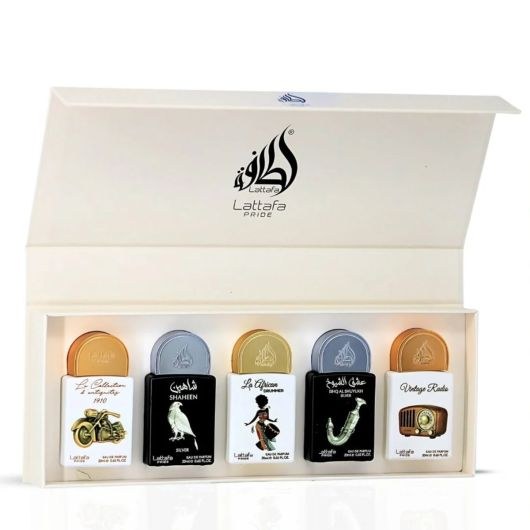 GIFT Lattafa Pride Eau de Parfum Coffret Cadeau Collection No.5 (5 x 20 ml) (Coffret Cadeau)