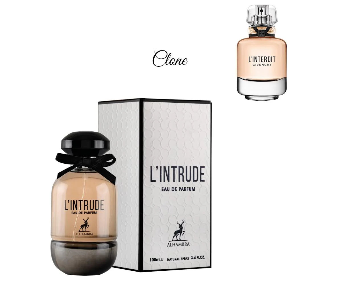 L'Intrude eau de parfum 100ml-alhambra
