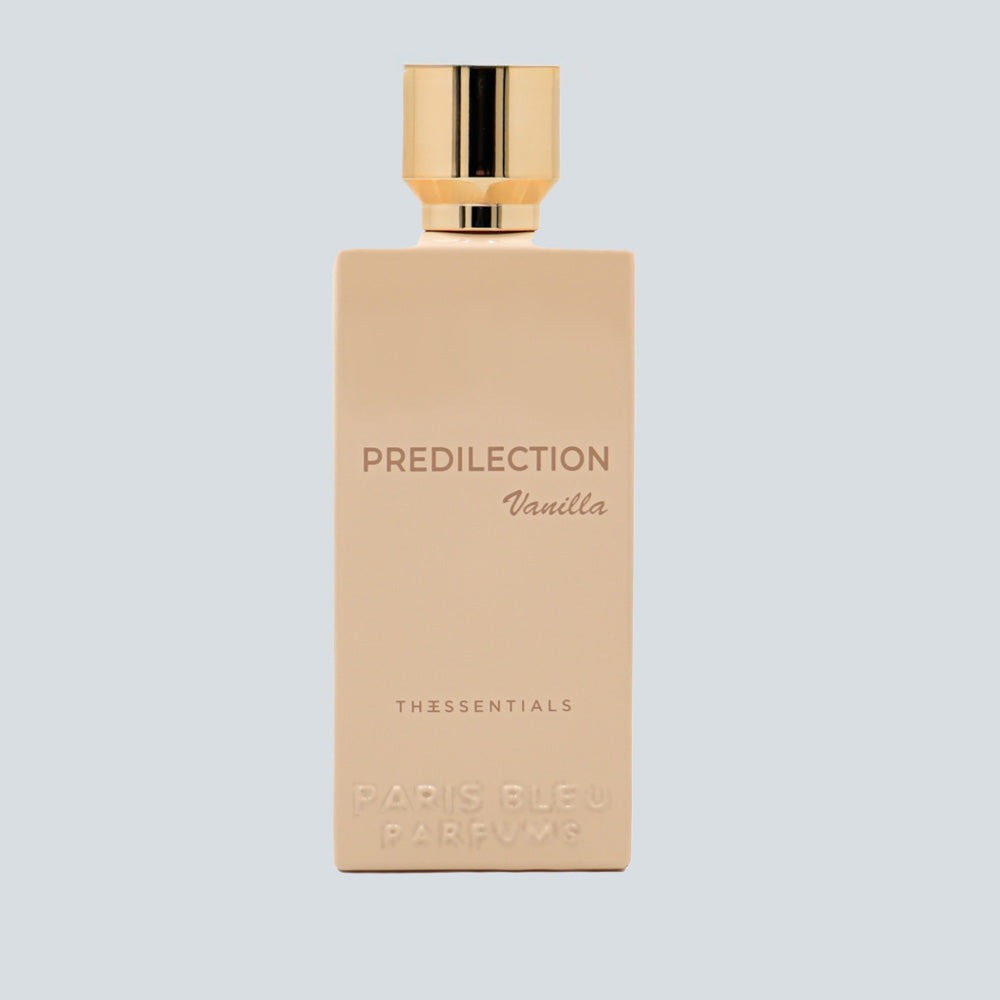 Predilection Vanilla THE ESSENTIALS Paris Bleu
Eau de Parfum Pour Femme 100 ml