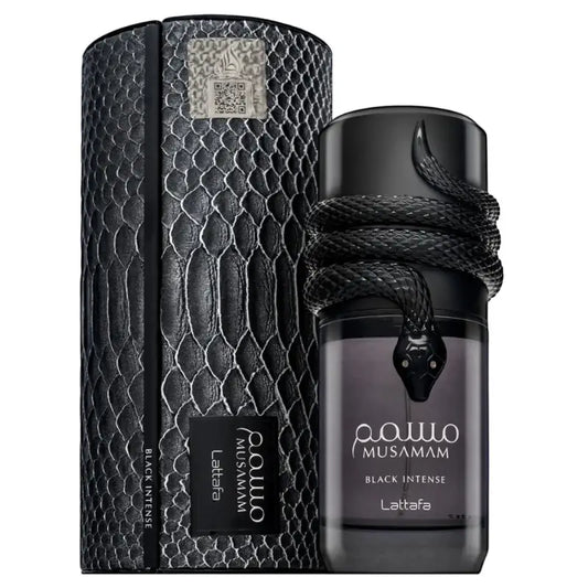 Lattafa
Musamam Black Intense Lattafa Parfum Unisexe 100ml