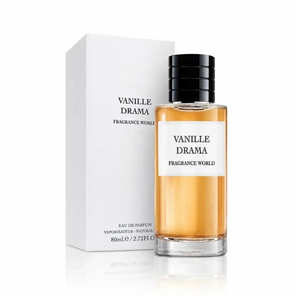 Vanille Drama Fragrance World Parfum Unisexe 80ml