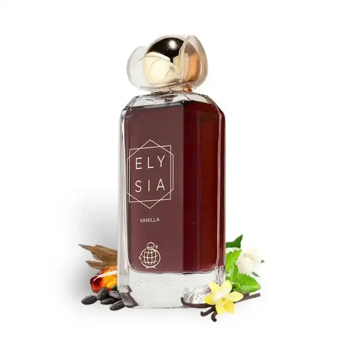 Fragrance World – ELYSIA VANILLA Eau De Parfum Unisexe – 100ml