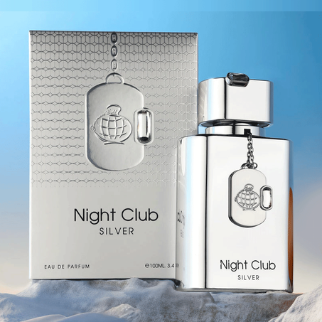 Night Club Silver Fragrance World Parfum Homme 100ml